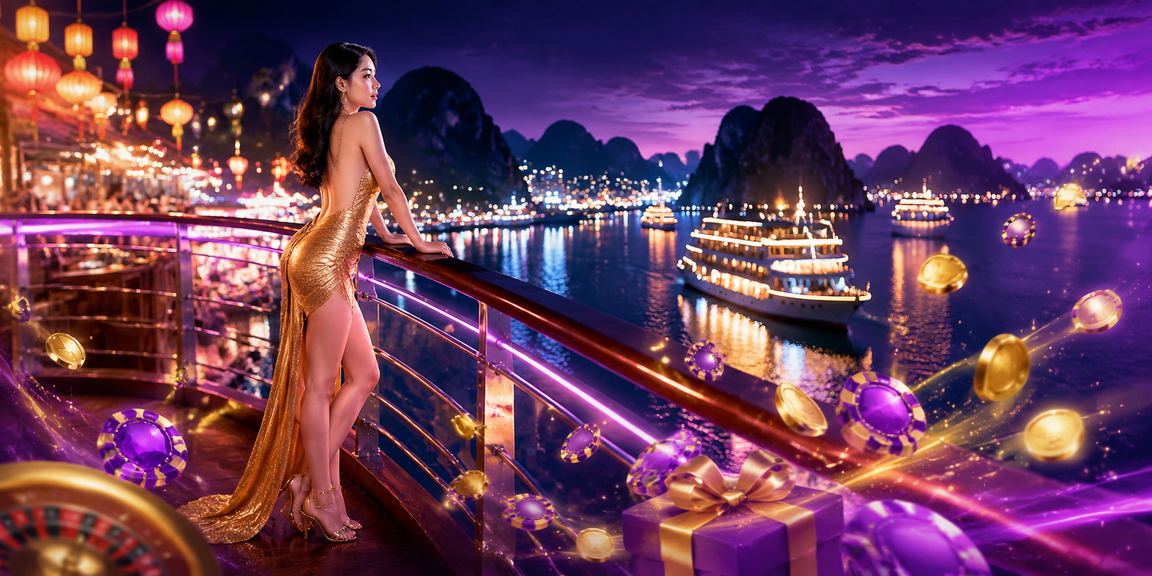 Chợ đêm Hạ Long minh họa điều kiện sử dụng dịch vụ thể thao trực tuyến