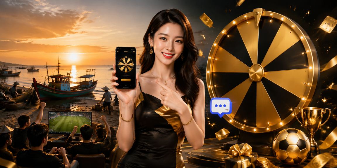Bãi biển Mũi Né minh họa lucky draw và quyền lợi VIP theo mùa