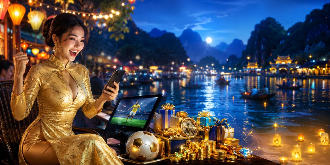Cảnh Ninh Bình với áo dài gợi ý trải nghiệm đăng ký giải trí trực tuyến
